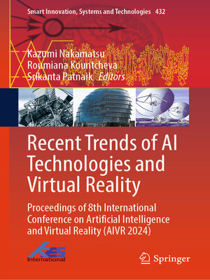 cover image of Recent Trends of AI Technologies and Virtual Reality